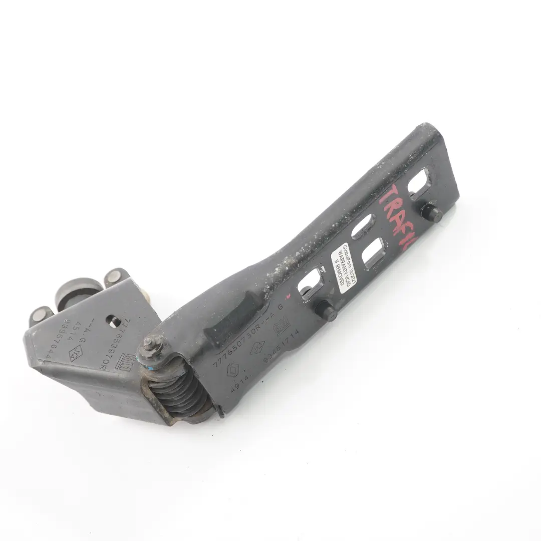 Renault Trafic III Sliding Door Side Roller Pulley Guide Holder - SKU 777650730R - Part number 777650730R