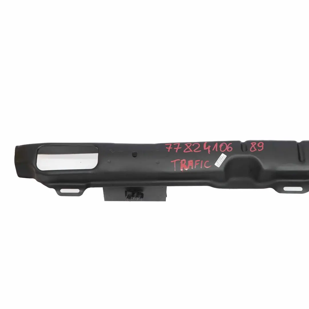 Bumper Carrier Cross Member Support Bar to Renault Trafic II Rear with Part number 7782410689 Renault Trafic II Rear Bumper Carrier Cross Member Support Bar - SKU 7782410689 - Part number 7782410689