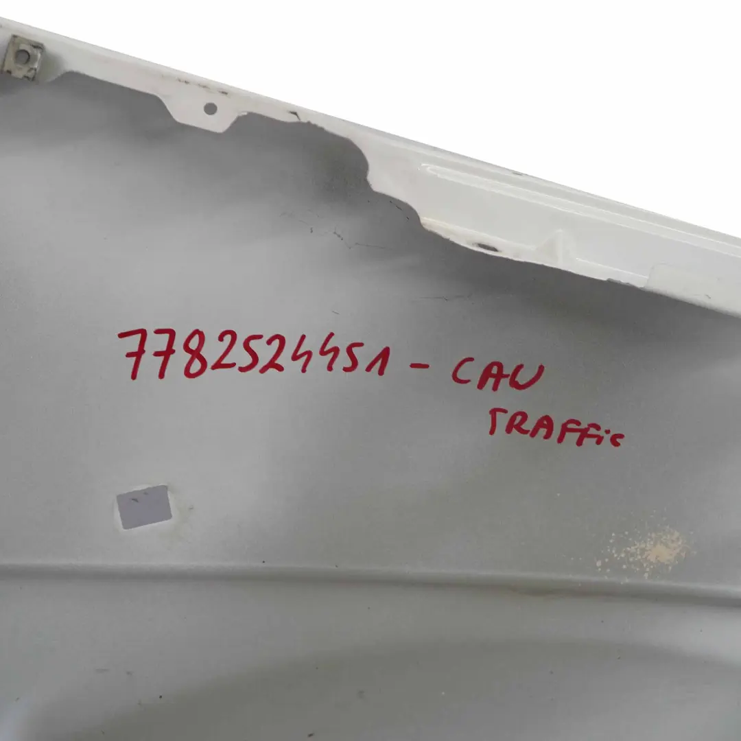 Seitenteil vorne links Flügel Kotflügelabdeckung Casa Weiß D31 für Renault Trafic II mit Teilenummer 7782524451 Renault Trafic II Seitenteil vorne links Flügel Kotflügelabdeckung Casa Weiß D31 - SKU 7782524451-CAW - Teilenummer 7782524451