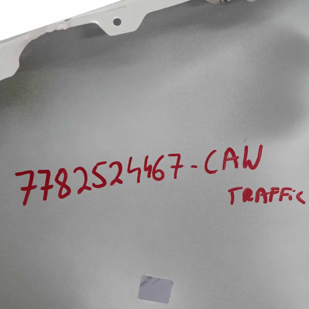 Pannello laterale anteriore destro Parafango Casa Bianco D31 per Renault Trafic II con numero di parte 7782524467 Renault Trafic II Pannello laterale anteriore destro Parafango Casa Bianco D31 - SKU 7782524467-CAW - Numero di parte 7782524467