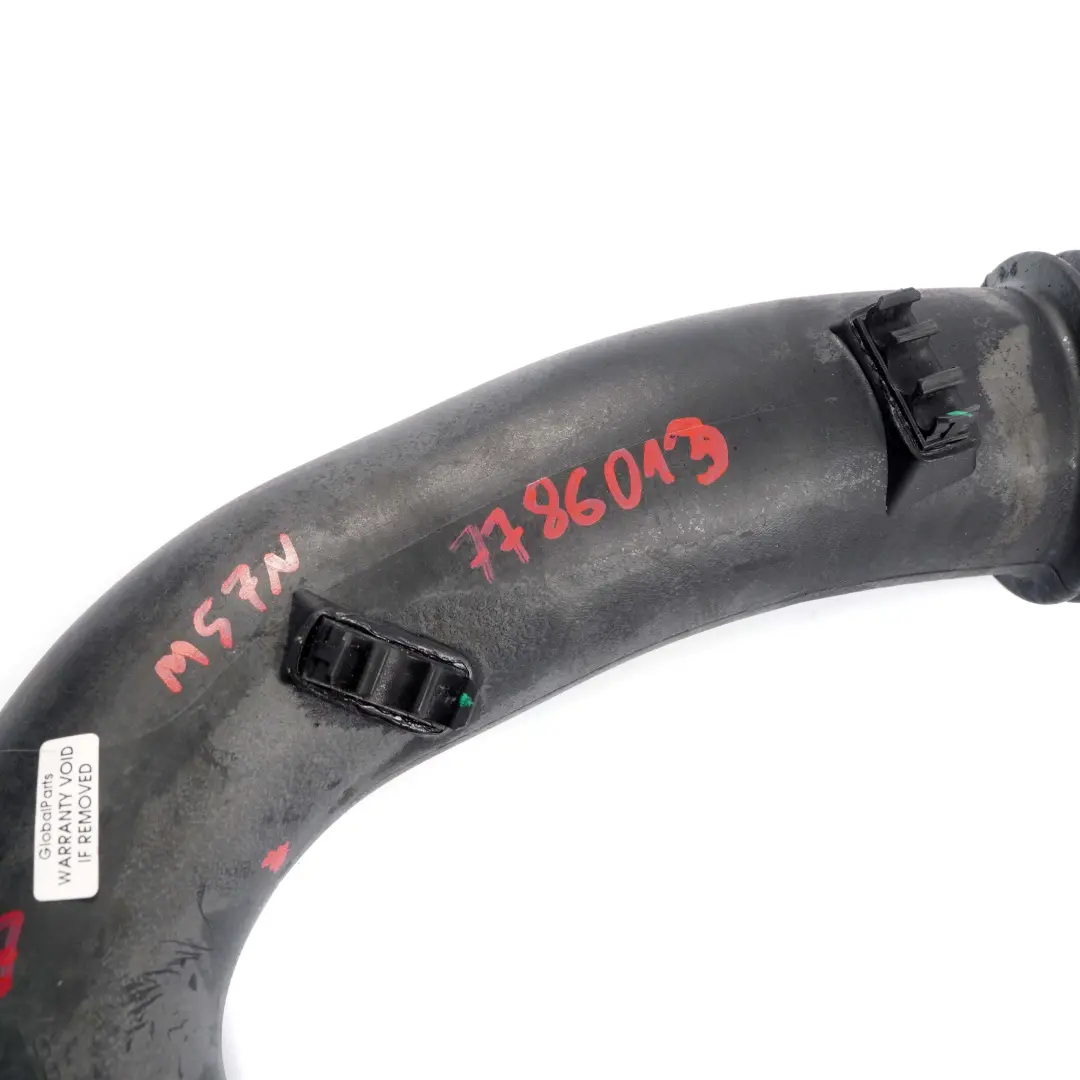 M57N Tubo aria filtrata per turbocompressore per BMW 5 7 X3 X5 E53 E60 E83 con numero di parte 7786013 BMW 5 7 X3 X5 E53 E60 E83 M57N Tubo aria filtrata per turbocompressore - SKU 7786013 - Numero di parte 7786013