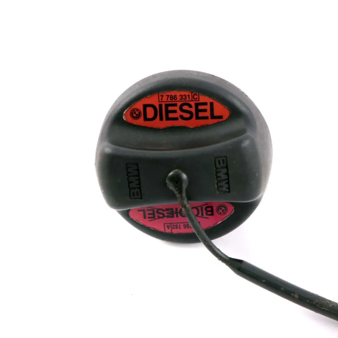 BMW X3 3 5 E60 E61 E83 E87 E90 1 Fuel Tank Filler Cap Cover DIESEL - SKU 7786331-1 - Part number 7786331