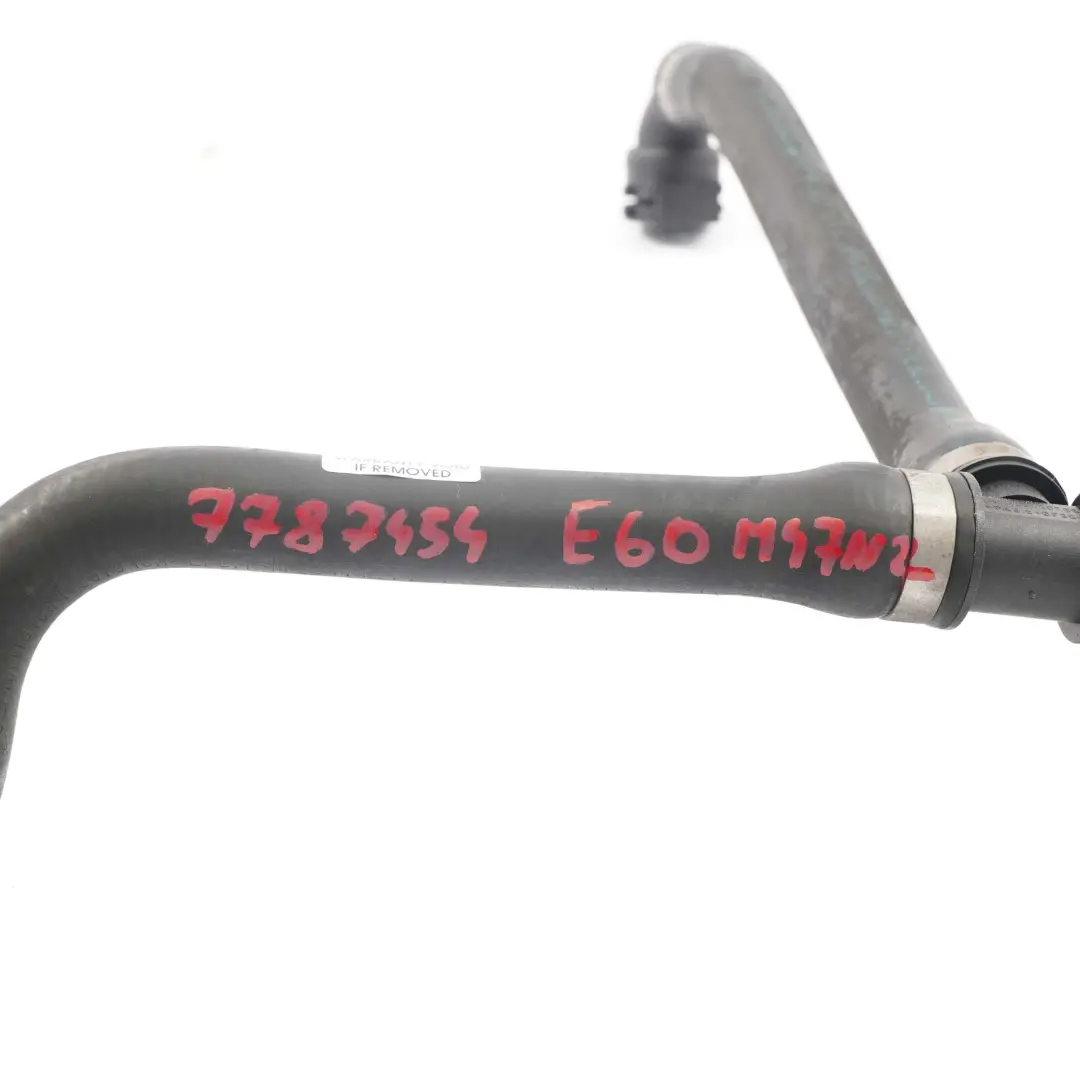 M47N2 520d Radiateur Thermostat Tuyau d'eau de refroidissement pour BMW E60 E61 LCI à propos du numéro de pièce 7787454 BMW E60 E61 LCI M47N2 520d Radiateur Thermostat Tuyau d'eau de refroidissement - SKU 7787454 - Numéro de pièce 7787454