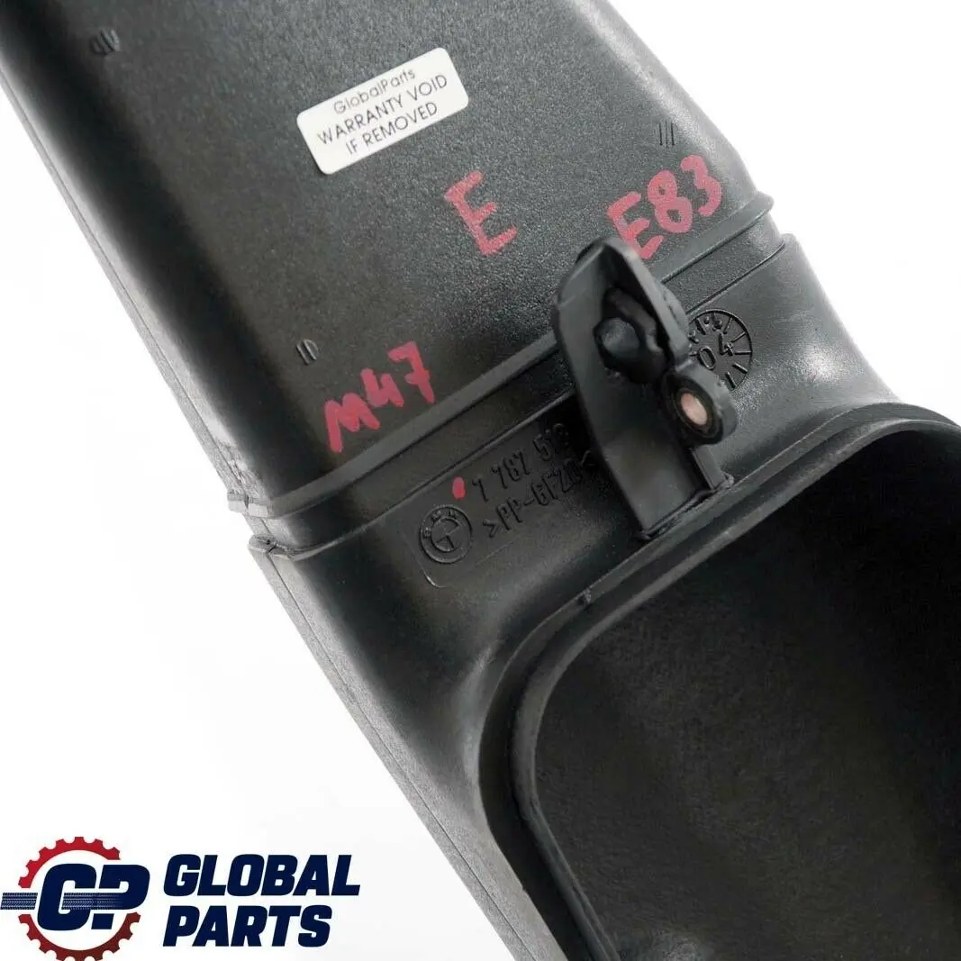 BMW X3 E46 M47 E83 M47N2 Wąż Rura Dolot Wlot Powietrza - SKU 7787518 - Numer Części 7787518