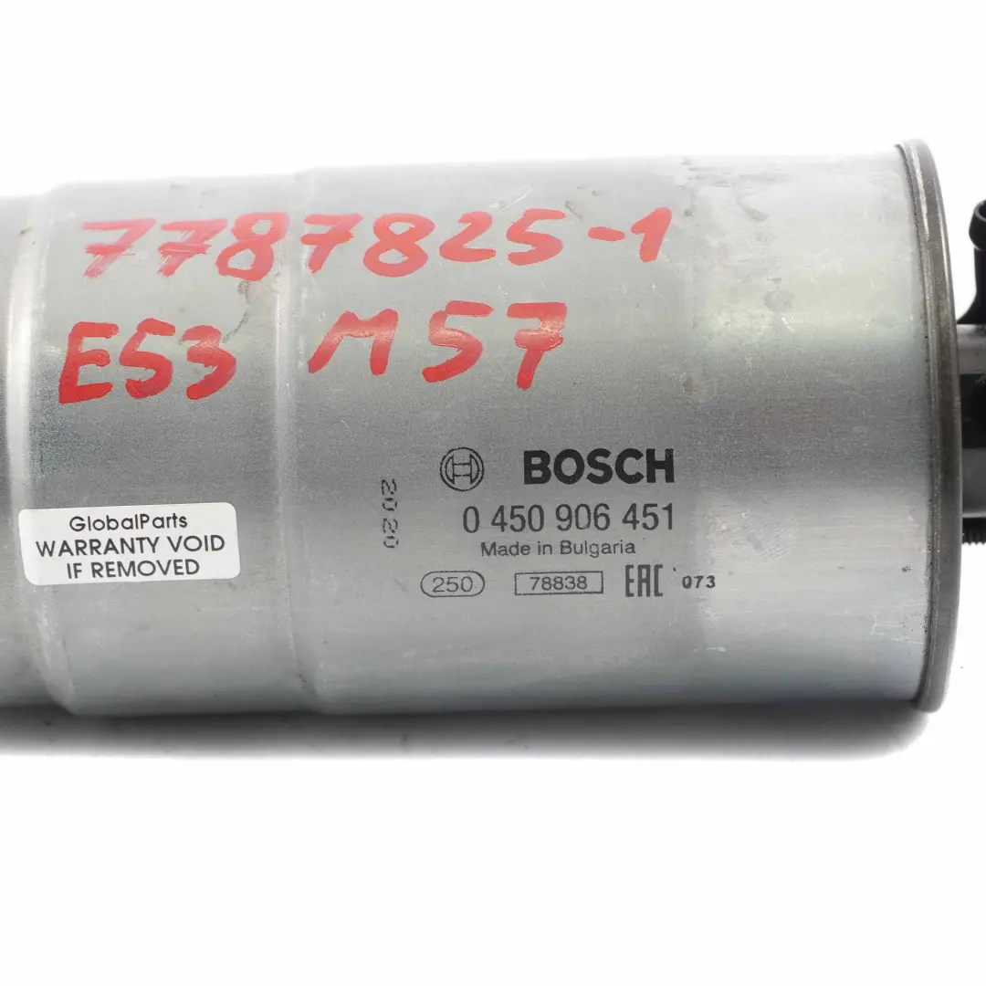 M57 1 Filtre pour Carburant Alimentation en pour BMW 3 X5 E46 E53 à propos du numéro de pièce 7787825 BMW 3 X5 E46 E53 M57 1 Filtre pour Carburant Alimentation en - SKU 7787825-1 - Numéro de pièce 7787825