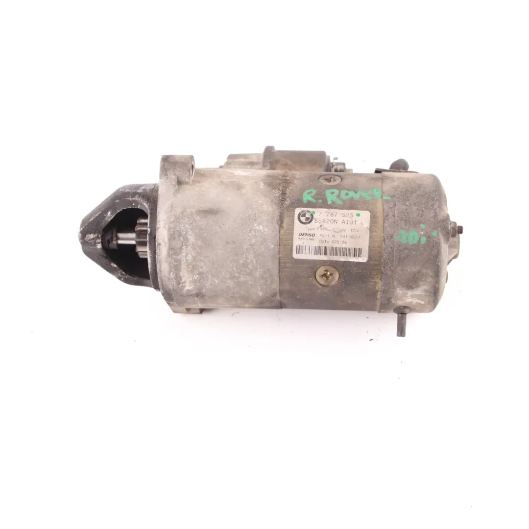 Range Rover L322 3.0 Motor de Arranque Motor Diesel Denso - SKU 7787925 - Número de pieza 7787925