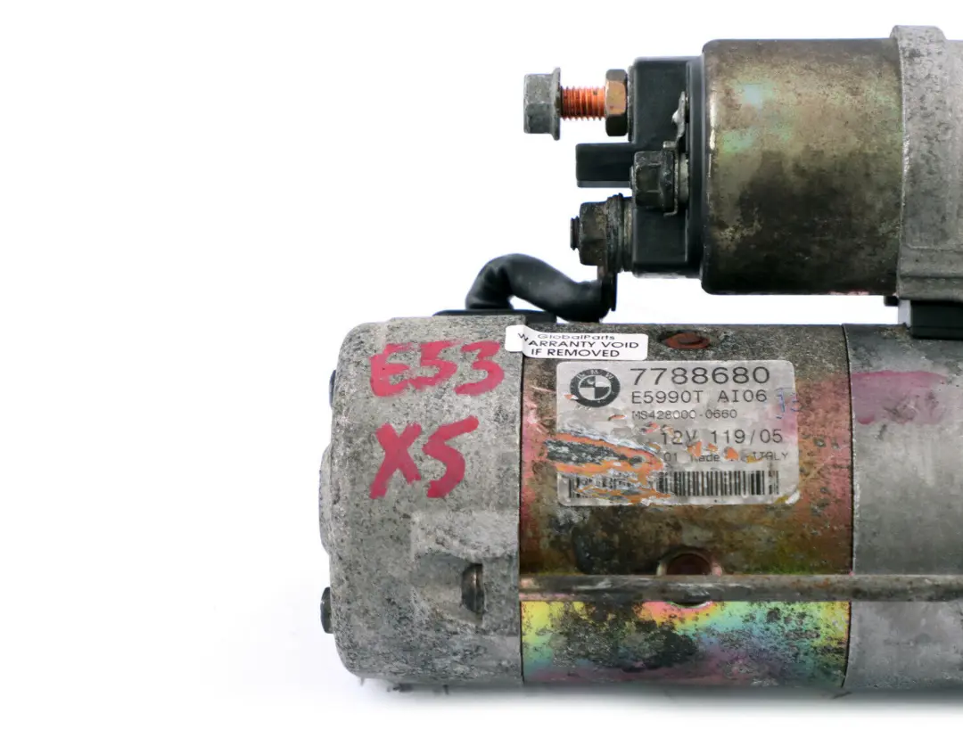 BMW E46 E60 E61 E65 E83 E53 M57N Rozrusznik Starter - SKU 7788680 - Numer Części 7788680