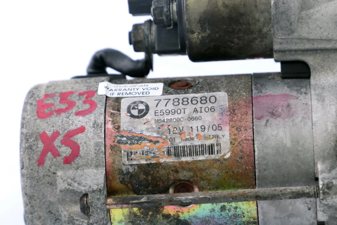 Motorino di Avviamento M57N per BMW X3 X5 Series E46 E60 E61 E65 E83 E53 con numero di parte 7788680 BMW X3 X5 Series E46 E60 E61 E65 E83 E53 Motorino di Avviamento M57N - SKU 7788680 - Numero di parte 7788680