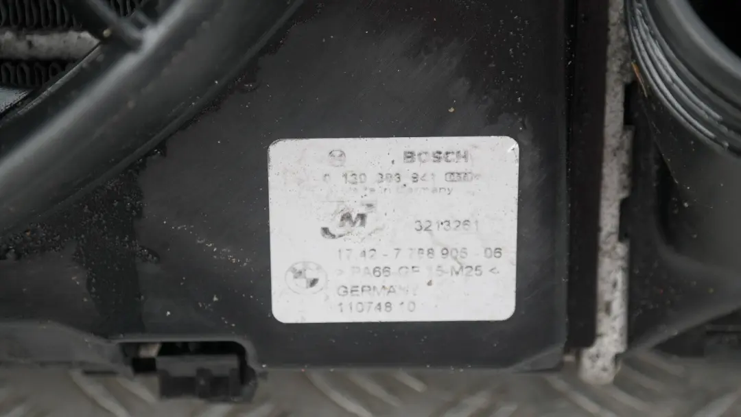 BMW E87 E90 M47 118d Chłodnica Wentylator Wiatrak Chłodnicy 7788903 - SKU 7788905-1 - Numer Części 17427788905