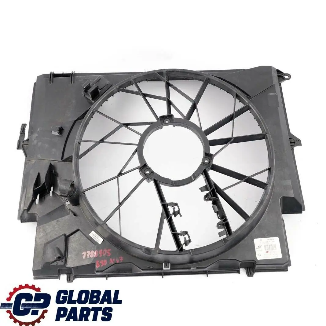 BMW E87 E90 M47N2 N47 Motor Carcasa del Ventilador del Radiador Diesel 7788905