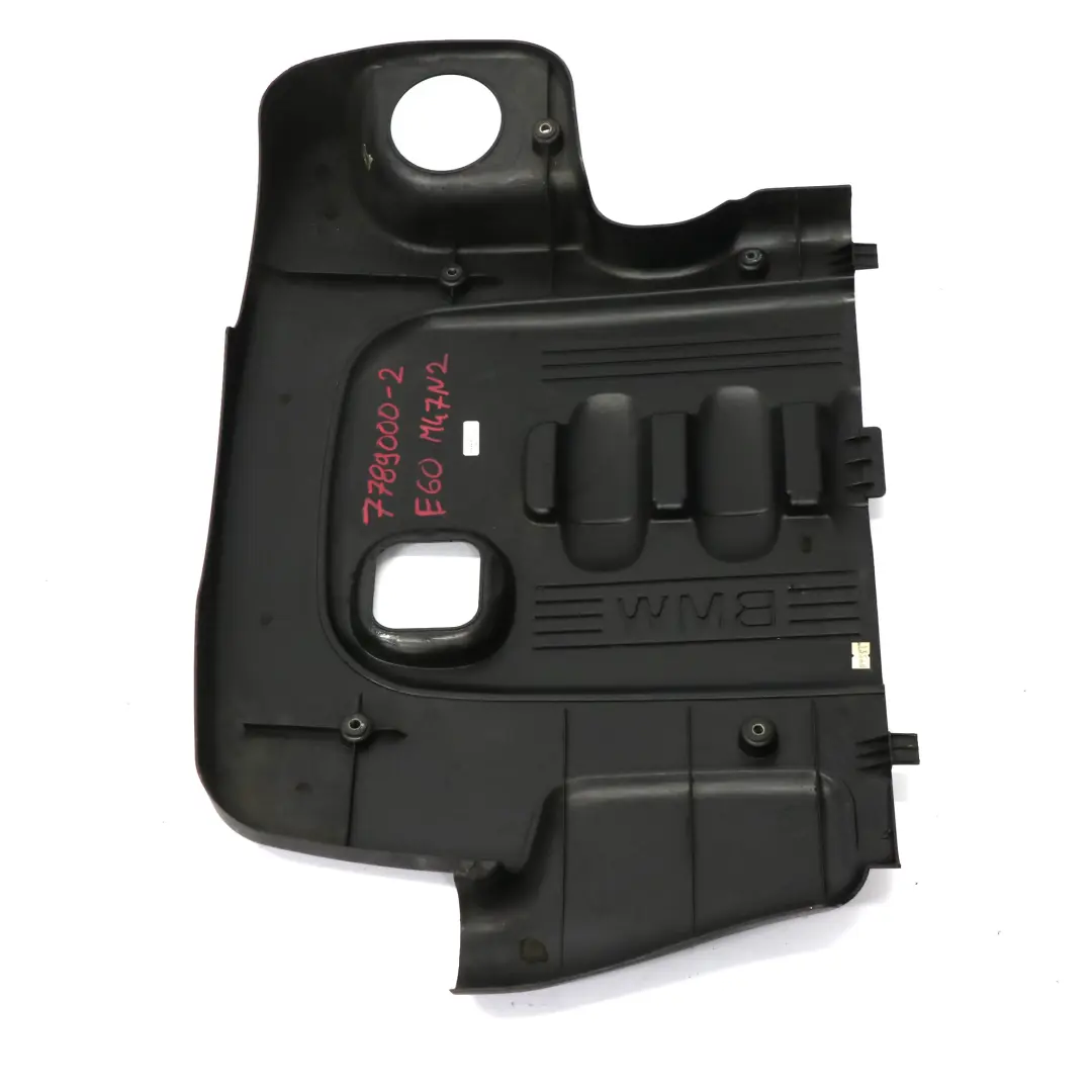 BMW E60 E61 X3 E83 M47N2 Diesel motor Akustikabdeck platte - SKU 7789000-2 - Teilenummer 7789000