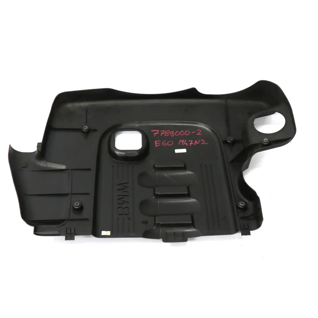 BMW E60 E61 X3 E83 M47N2 Motor Diesel Panel Acústico Tapa Superior - SKU 7789000-2 - Número de pieza 7789000