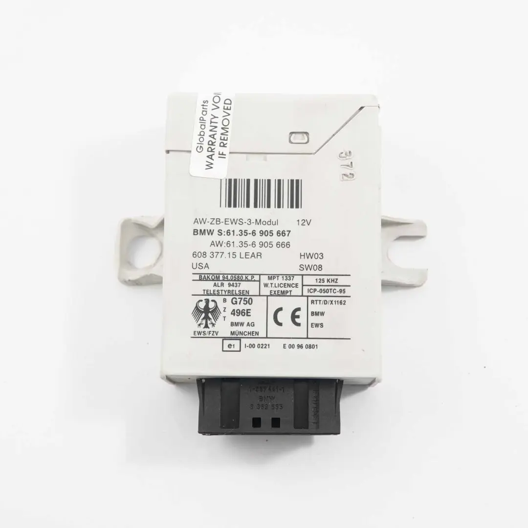 BMW X5 E53 3.0d M57 184HP ECU Kit DDE + EWS3 + Keys Automatic - SKU 7789376-3 - Part number 7789376