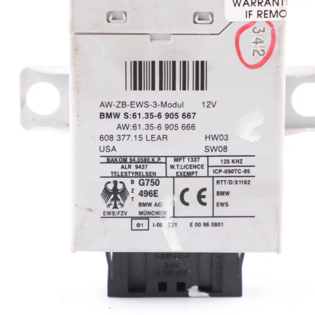 M57 184HP ECU Kit Control Unit DDE EWS3 + Key Automatic to BMW X5 E53 3.0d with Part number 7789376 BMW X5 E53 3.0d M57 184HP ECU Kit Control Unit DDE EWS3 + Key Automatic - SKU 7789376-4 - Part number 7789376