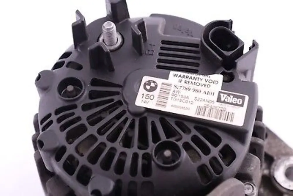 M47N M57N Alternador Generador 150A Valeo para BMW E46 con número de pieza 7789980 BMW E46 M47N M57N Alternador Generador 150A Valeo - SKU 7789980 - Número de pieza 7789980