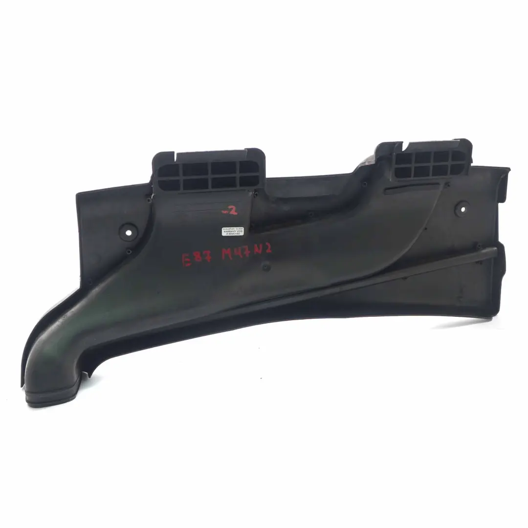 M47N2 Panneau Aspiration de l'air pour BMW E87 Diesel 118d 120d à propos du numéro de pièce 7790601 BMW E87 Diesel 118d 120d M47N2 Panneau Aspiration de l'air - SKU 7790601-2 - Numéro de pièce 7790601