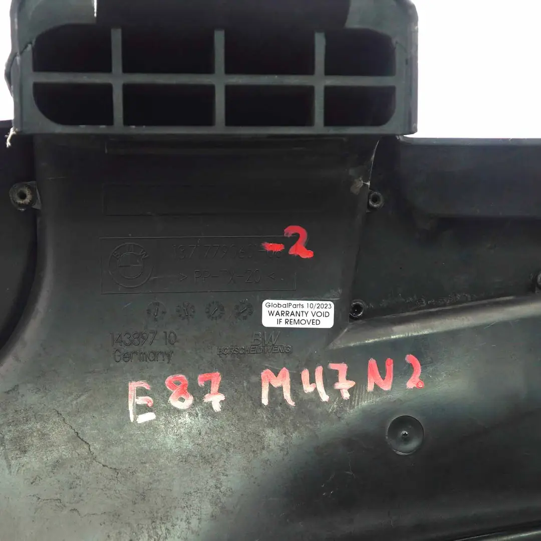 Ansaugkrümmer BMW E87 Diesel 118d 120d M47N2 Panel Lufteinlass Ansaugung für mit Teilenummer 7790601 Ansaugkrümmer BMW E87 Diesel 118d 120d M47N2 Panel Lufteinlass Ansaugung - SKU 7790601-2 - Teilenummer 7790601