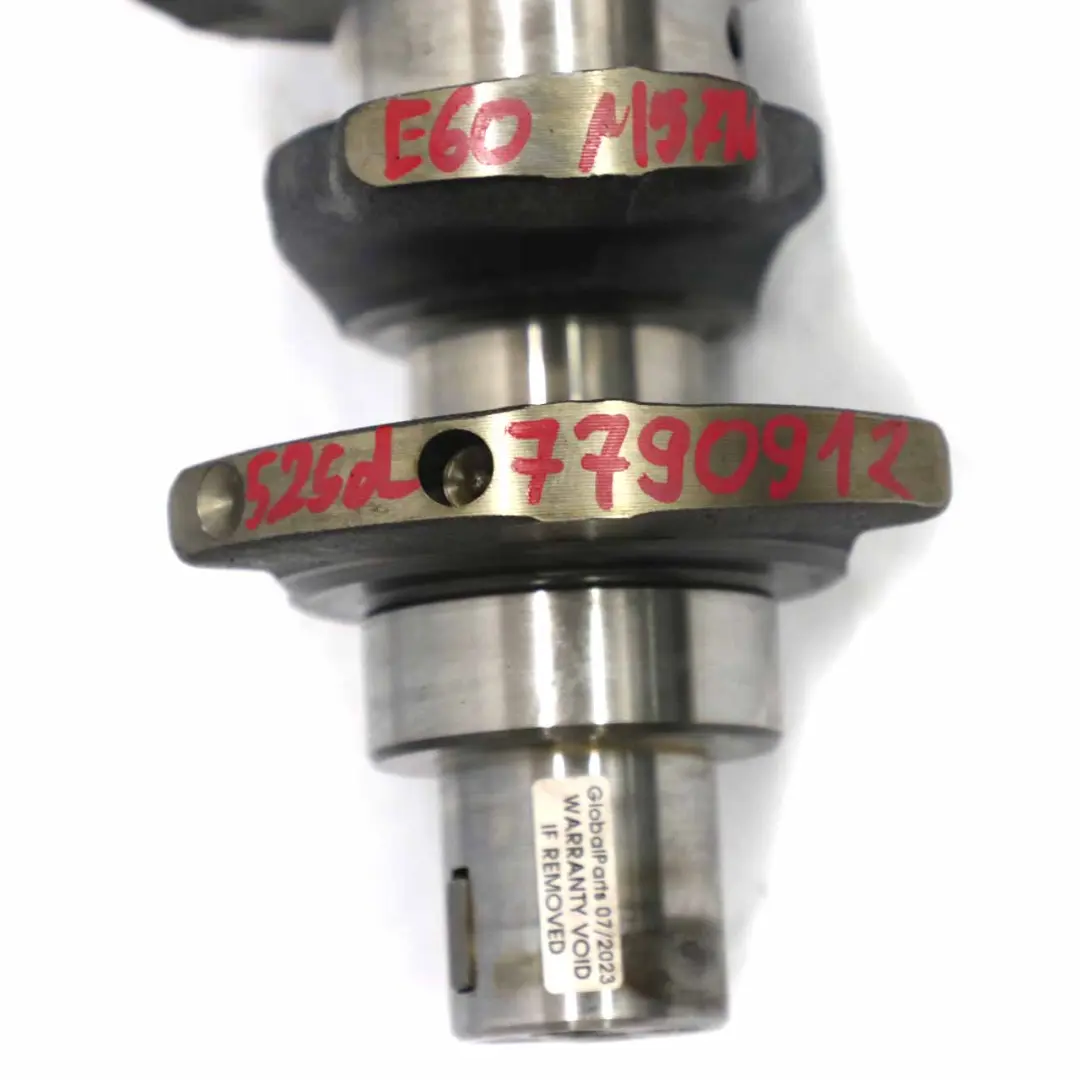 Crankshaft BMW E60 E61 525d M57N 256D2 Diesel Engine 7790913 to with Part number 7790912 Crankshaft BMW E60 E61 525d M57N 256D2 Diesel Engine 7790913 - SKU 7790912 - Part number 7790912