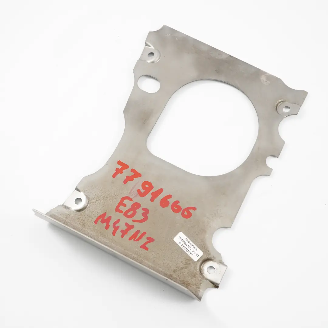 M47N2 Couvre-carter d'huile moteur pour BMW X3 E83 2.0d Diesel à propos du numéro de pièce 7791666 BMW X3 E83 2.0d Diesel M47N2 Couvre-carter d'huile moteur - SKU 7791666 - Numéro de pièce 7791666