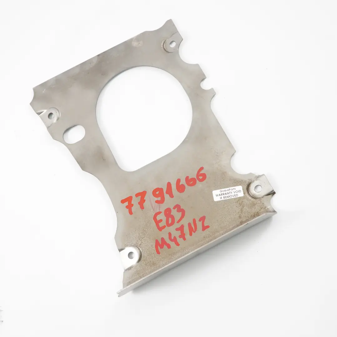 M47N2 Couvre-carter d'huile moteur BMW X3 E83 2.0d Diesel - SKU 7791666 - Numéro de pièce 7791666