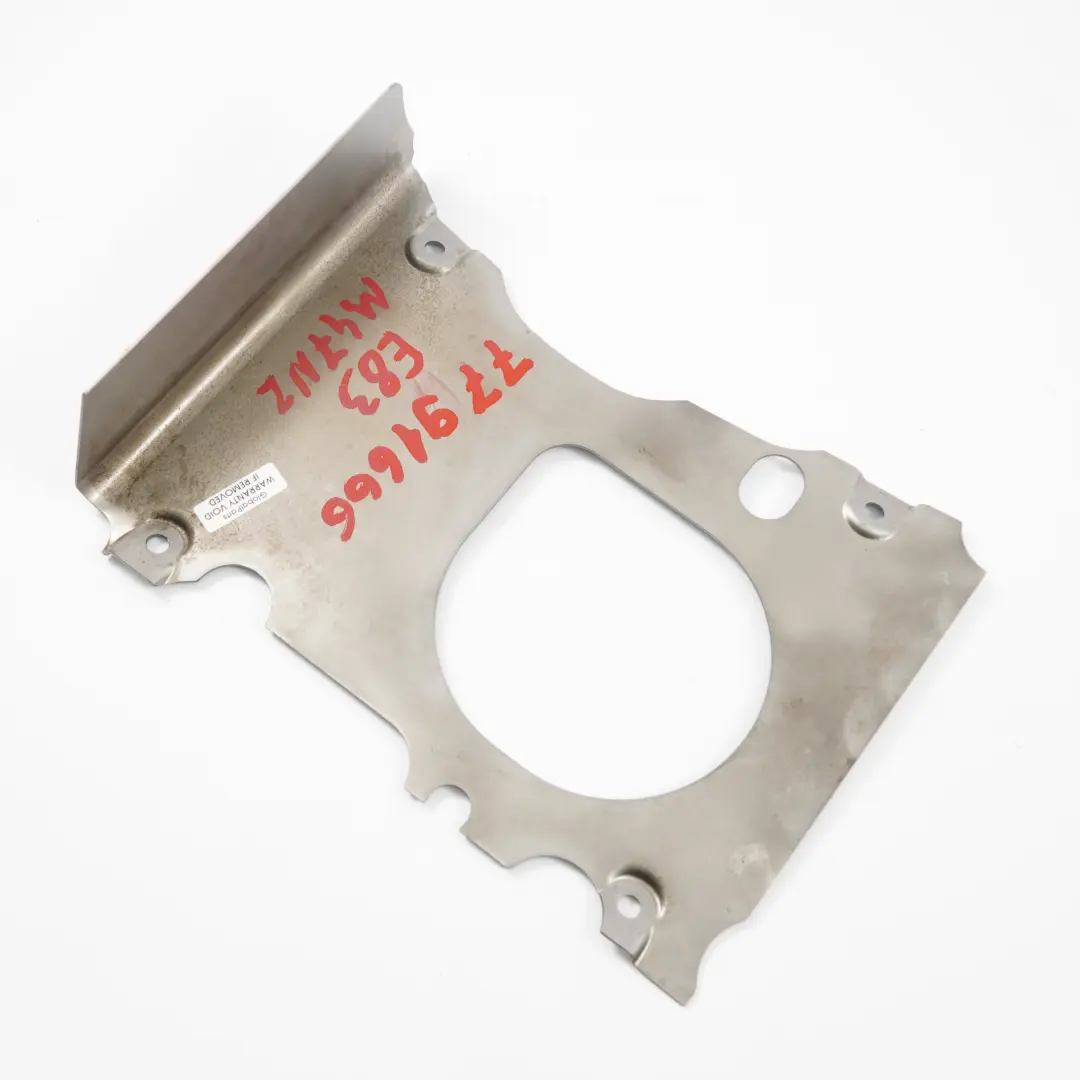 M47N2 Cubierta cárter aceite motor Placa antisalpicaduras para BMW X3 E83 2.0d Diesel con número de pieza 7791666 BMW X3 E83 2.0d Diesel M47N2 Cubierta cárter aceite motor Placa antisalpicaduras - SKU 7791666 - Número de pieza 7791666