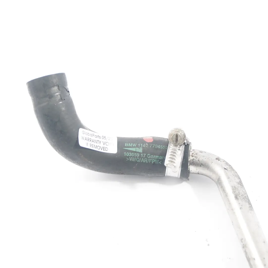 Oil Pipe BMW E60 E61 535d Diesel M57N Turbocharger Return Outlet Line to with Part number 7792244 Oil Pipe BMW E60 E61 535d Diesel M57N Turbocharger Return Outlet Line - SKU 7792244 - Part number 7792244
