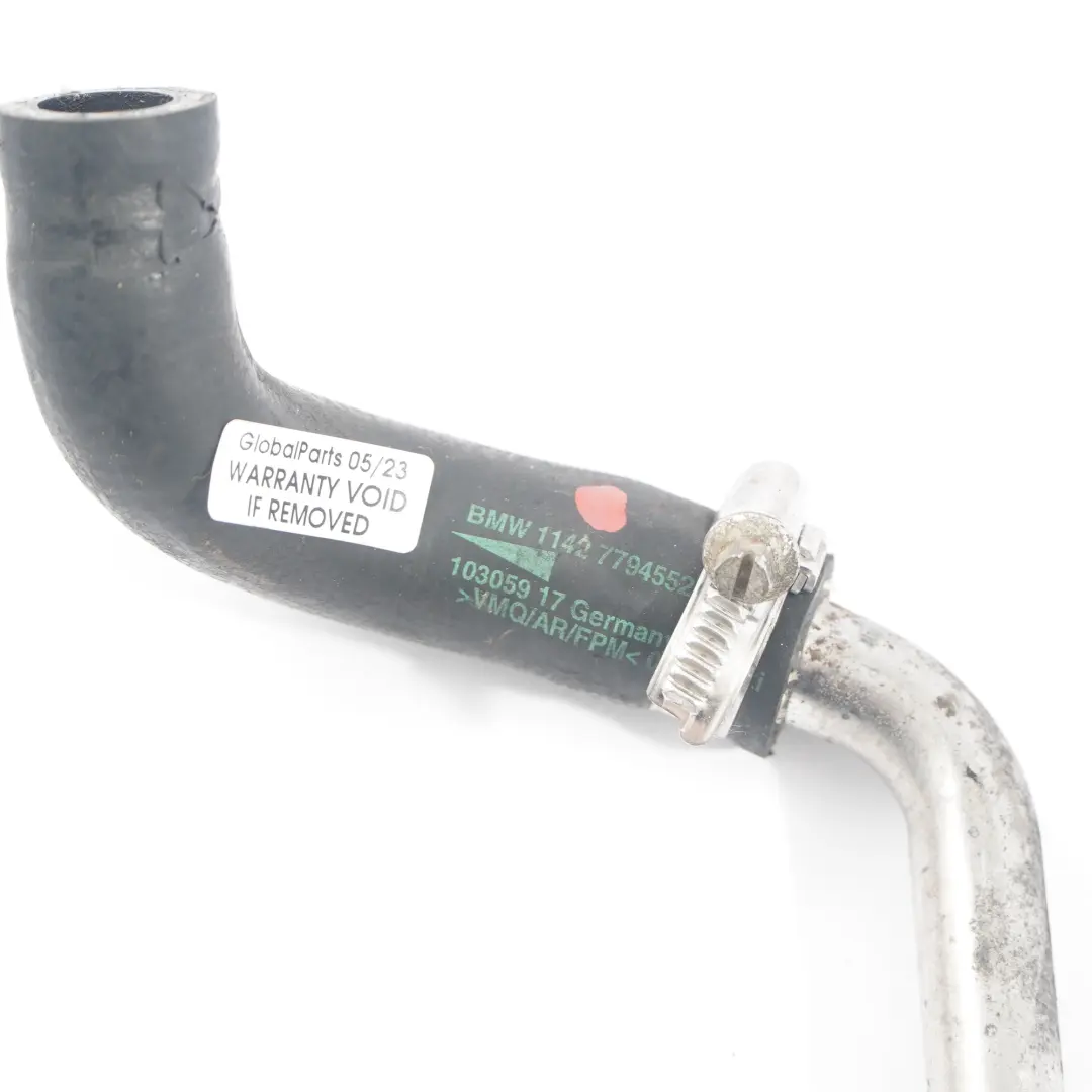 Tubo aceite BMW E60 E61 535d M57N Turbocompresor Retorno Salida Línea para con número de pieza 7792244 Tubo aceite BMW E60 E61 535d M57N Turbocompresor Retorno Salida Línea - SKU 7792244 - Número de pieza 7792244