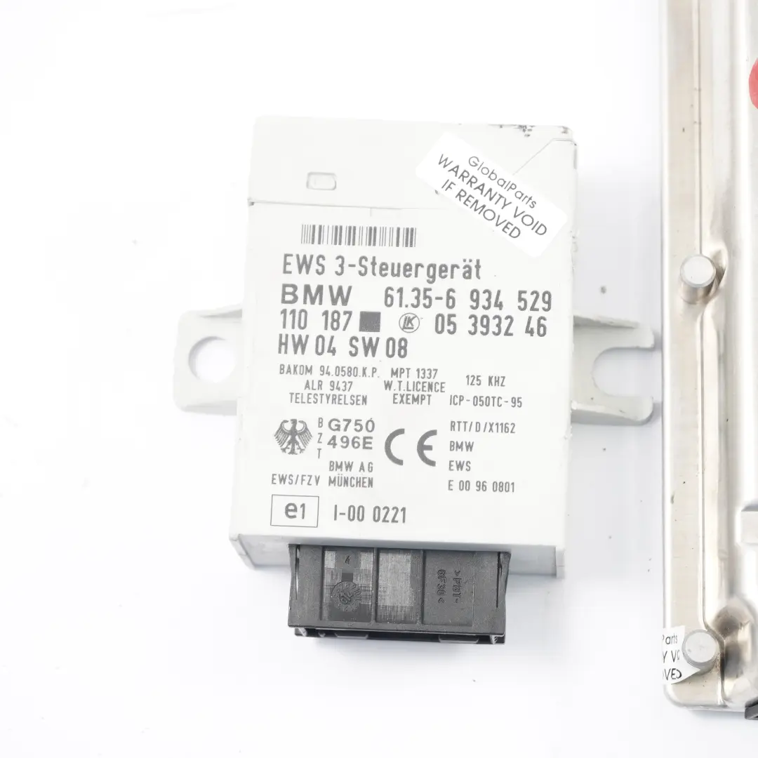 Mini One D R50 Diesel W17 88HP Engine ECU Kit DDE + EWS + Keys Manual - SKU 7792544-1 - Part number 7792544