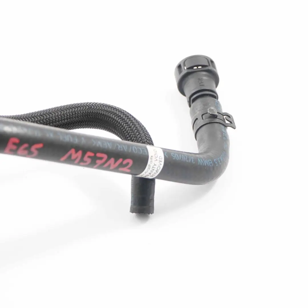 M57N2 Tuyau De Retour De Carburant Tuyau D'Injecteur pour BMW E65 730D Diesel à propos du numéro de pièce 7792869 BMW E65 730D Diesel M57N2 Tuyau De Retour De Carburant Tuyau D'Injecteur - SKU 7792869 - Numéro de pièce 7792869