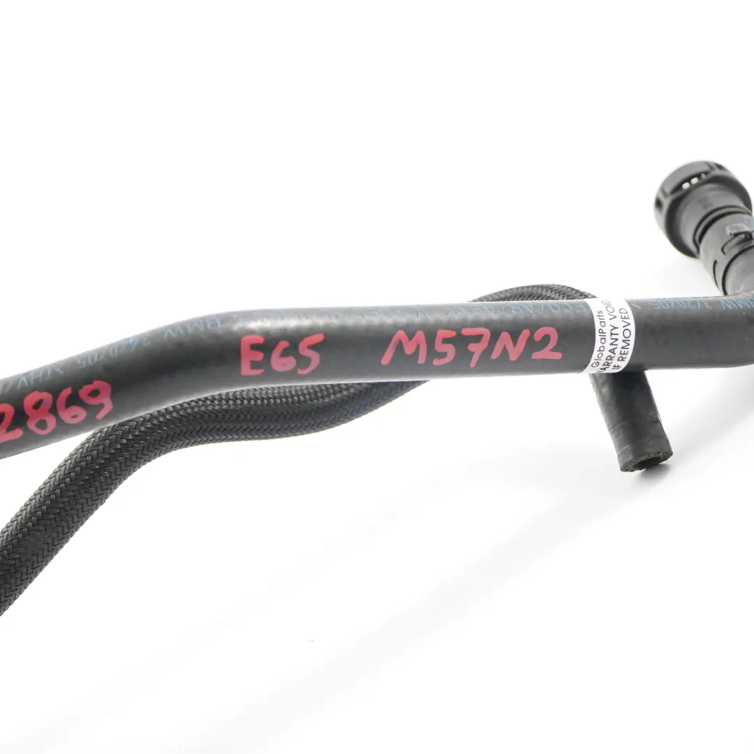 BMW E65 730D Diesel M57N2 Tuyau De Retour De Carburant Tuyau D'Injecteur - SKU 7792869 - Numéro de pièce 7792869