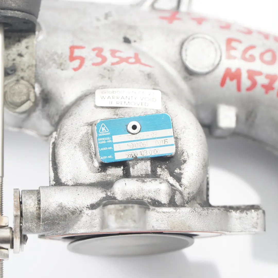 Partie Turbo BMW E60 M57N Tube D'admission Diesel Tube Tuyau AGR Vacuum 7793403 - SKU 7793406 - Numéro de pièce 7793406