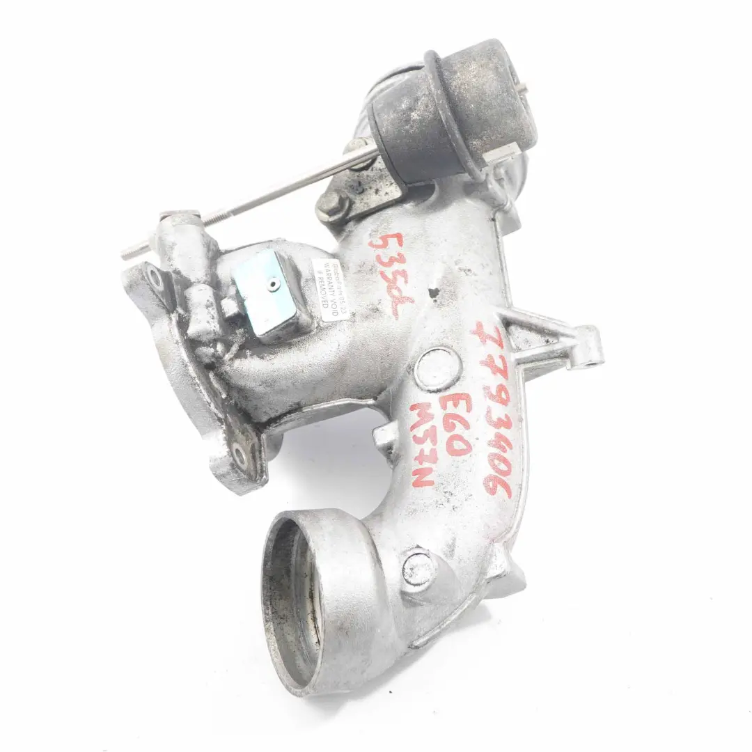 Parte Turbo BMW E60 M57N Diesel Tubo Aspirazione Flessibile AGR Vuoto 7793403 per con numero di parte 7793406 Parte Turbo BMW E60 M57N Diesel Tubo Aspirazione Flessibile AGR Vuoto 7793403 - SKU 7793406 - Numero di parte 7793406