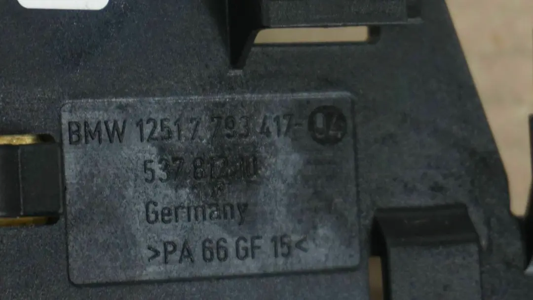 BMW X3 E60 E61 E83 Płyta Mocująca Kable Przewody Silnika - SKU 7793417 - Numer Części 7793417
