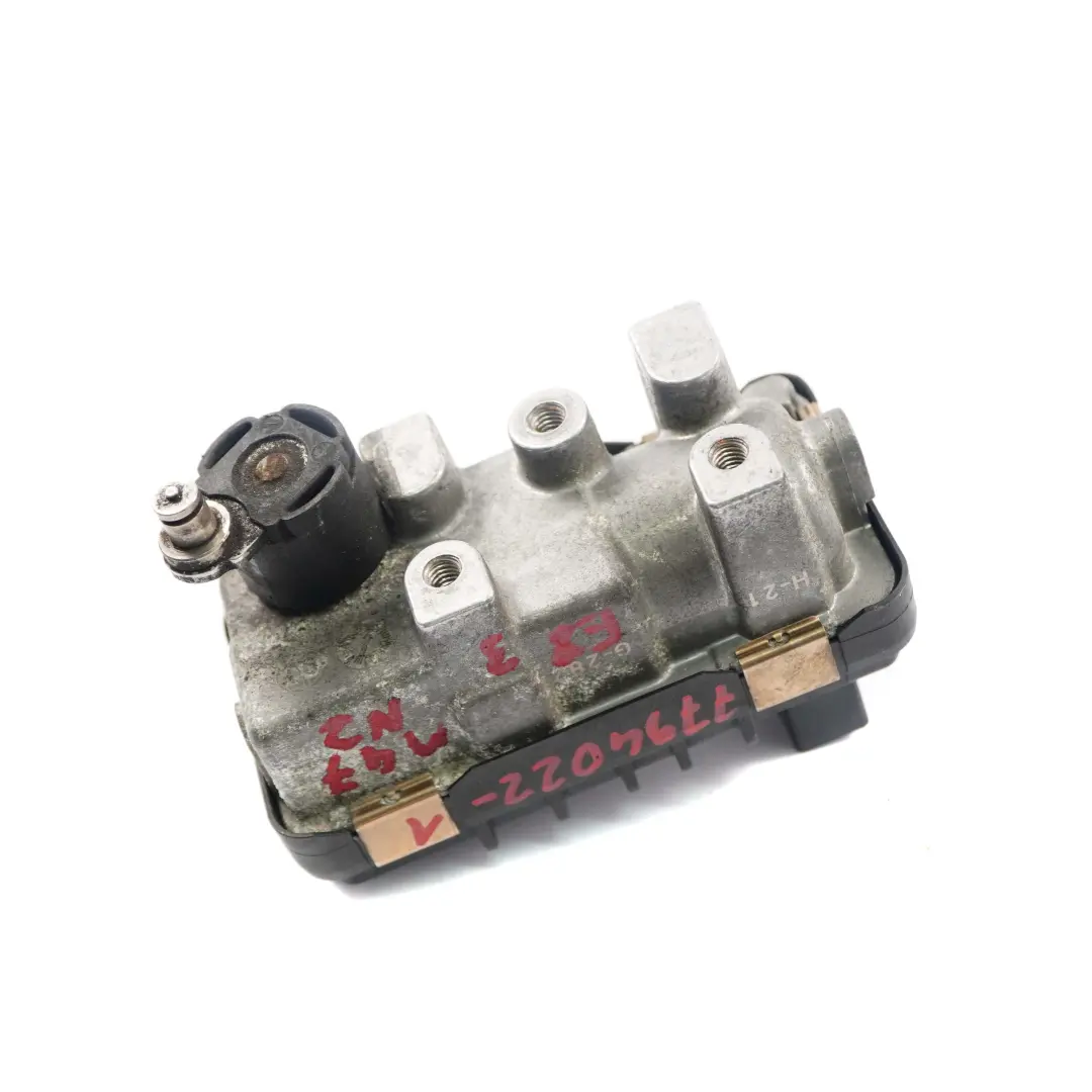 CargadorBMW E60 X3 E83 M47N2 Motor Actuador Pieza Garrett 6NW009420 para Turbo con número de pieza 7794022 Turbo CargadorBMW E60 X3 E83 M47N2 Motor Actuador Pieza Garrett 6NW009420 - SKU 7794022-1 - Número de pieza 7794022