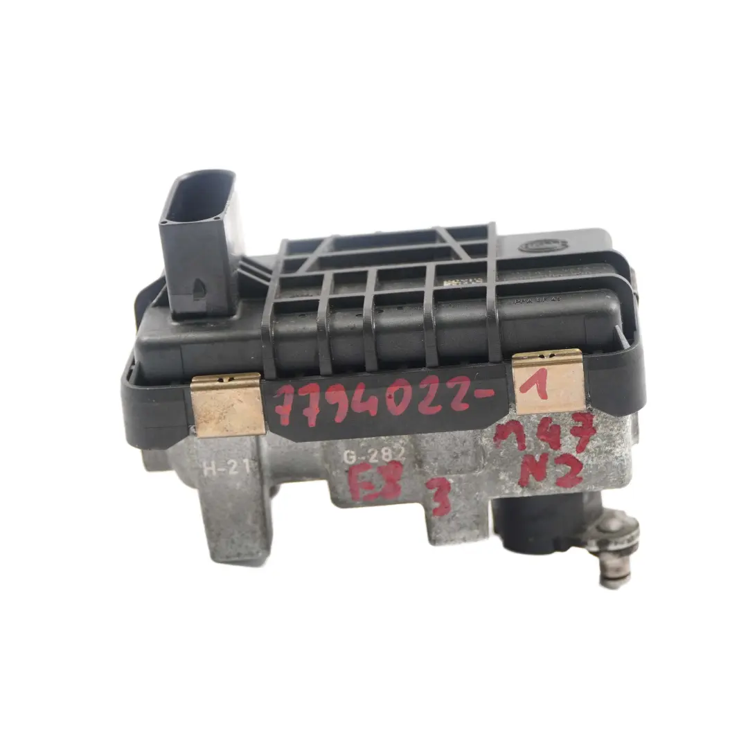 CargadorBMW E60 X3 E83 M47N2 Motor Actuador Pieza Garrett 6NW009420 para Turbo con número de pieza 7794022 Turbo CargadorBMW E60 X3 E83 M47N2 Motor Actuador Pieza Garrett 6NW009420 - SKU 7794022-1 - Número de pieza 7794022