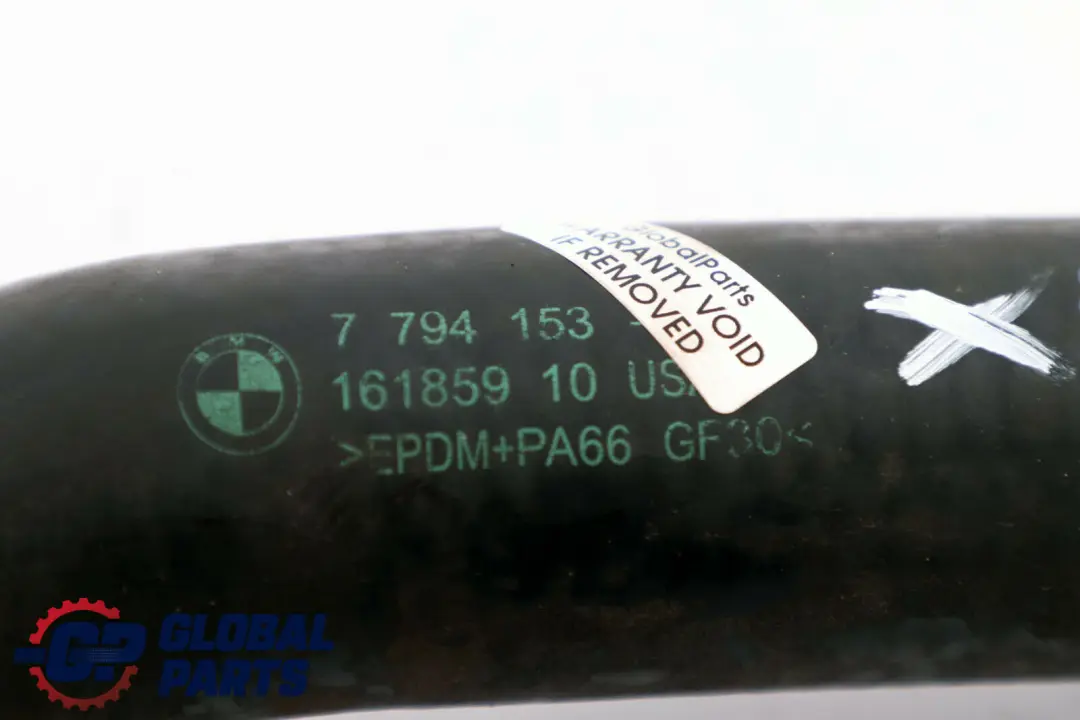BMW X5 Series E70 Wasserschlauch Motorkühlung - SKU 7794153 - Teilenummer 7794153