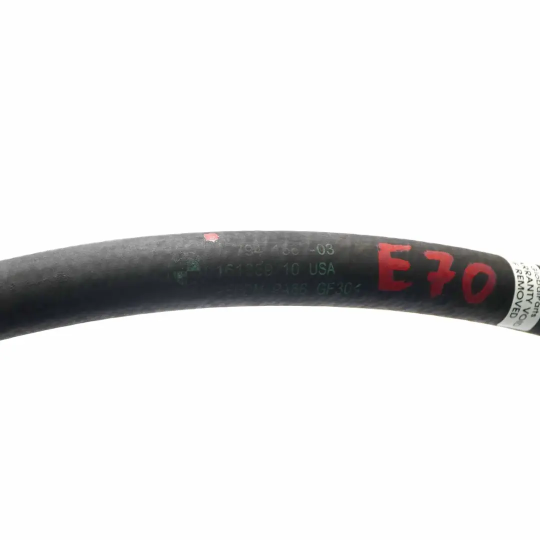 BMW E70 Tubo Motor Manguera Refrigerante Radiador - SKU 7794156 - Número de pieza 7794156
