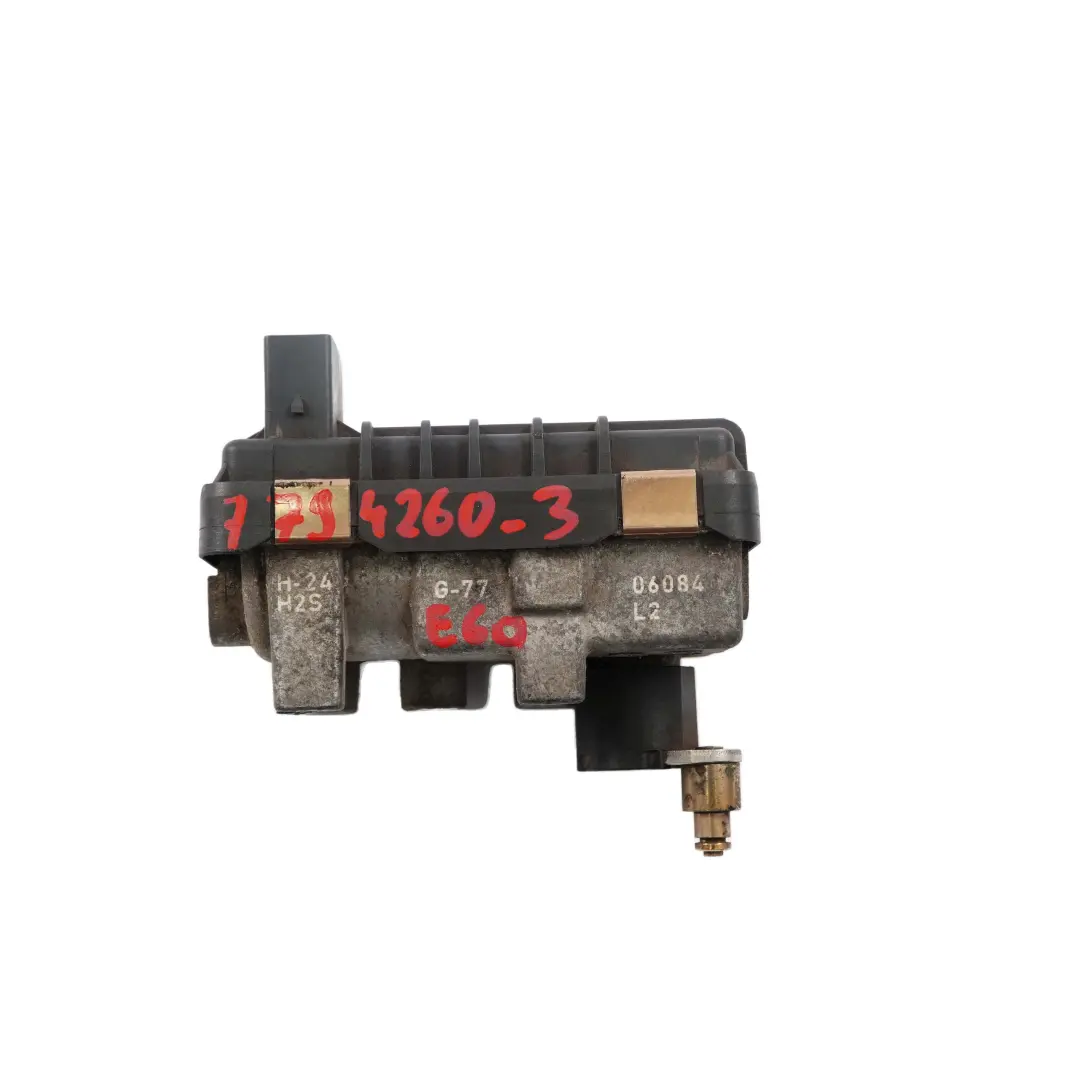 M57N2 Turbocharger Turbo Motor Actuator Garrett to BMW E60 E61 LCI 525d 530d with Part number 7794260 BMW E60 E61 LCI 525d 530d M57N2 Turbocharger Turbo Motor Actuator Garrett - SKU 7794260-3 - Part number 7794260
