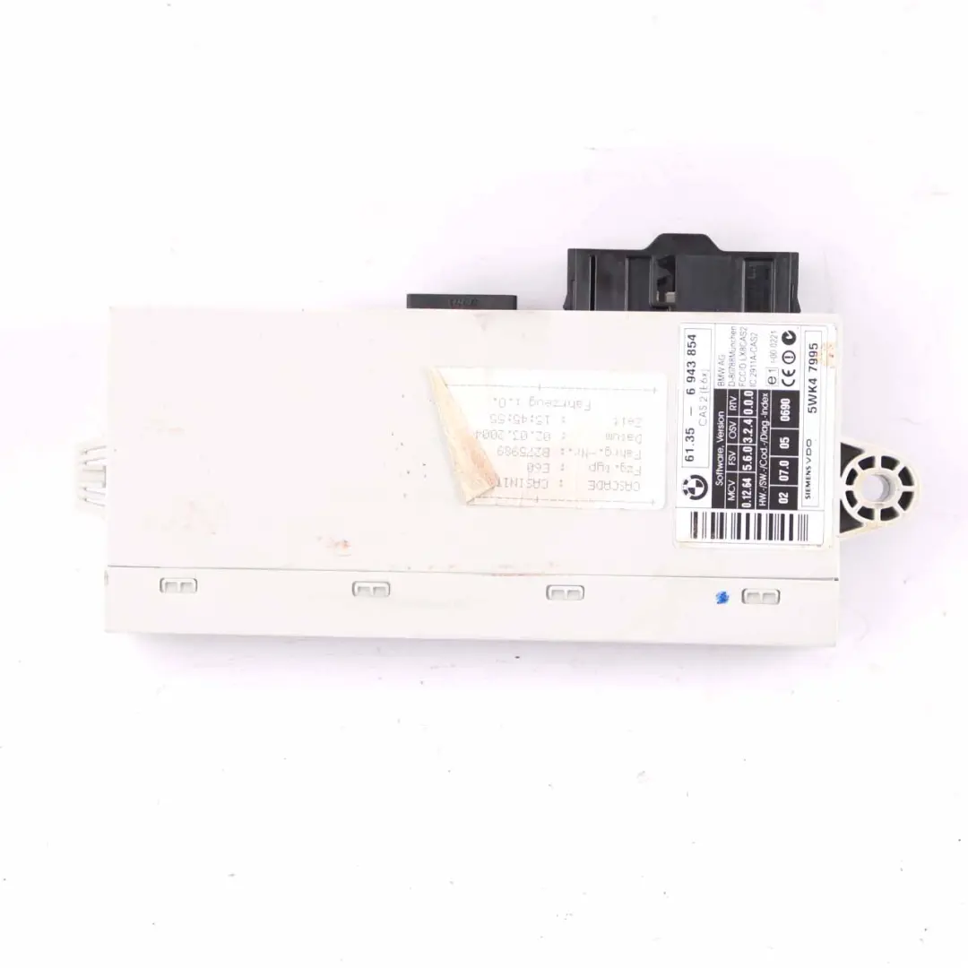 BMW E60 E61 530d Diesel M57N 218HP ECU Control Kit DDE CAS2 Key Manual - SKU 7794650-2 - Part number 7794650
