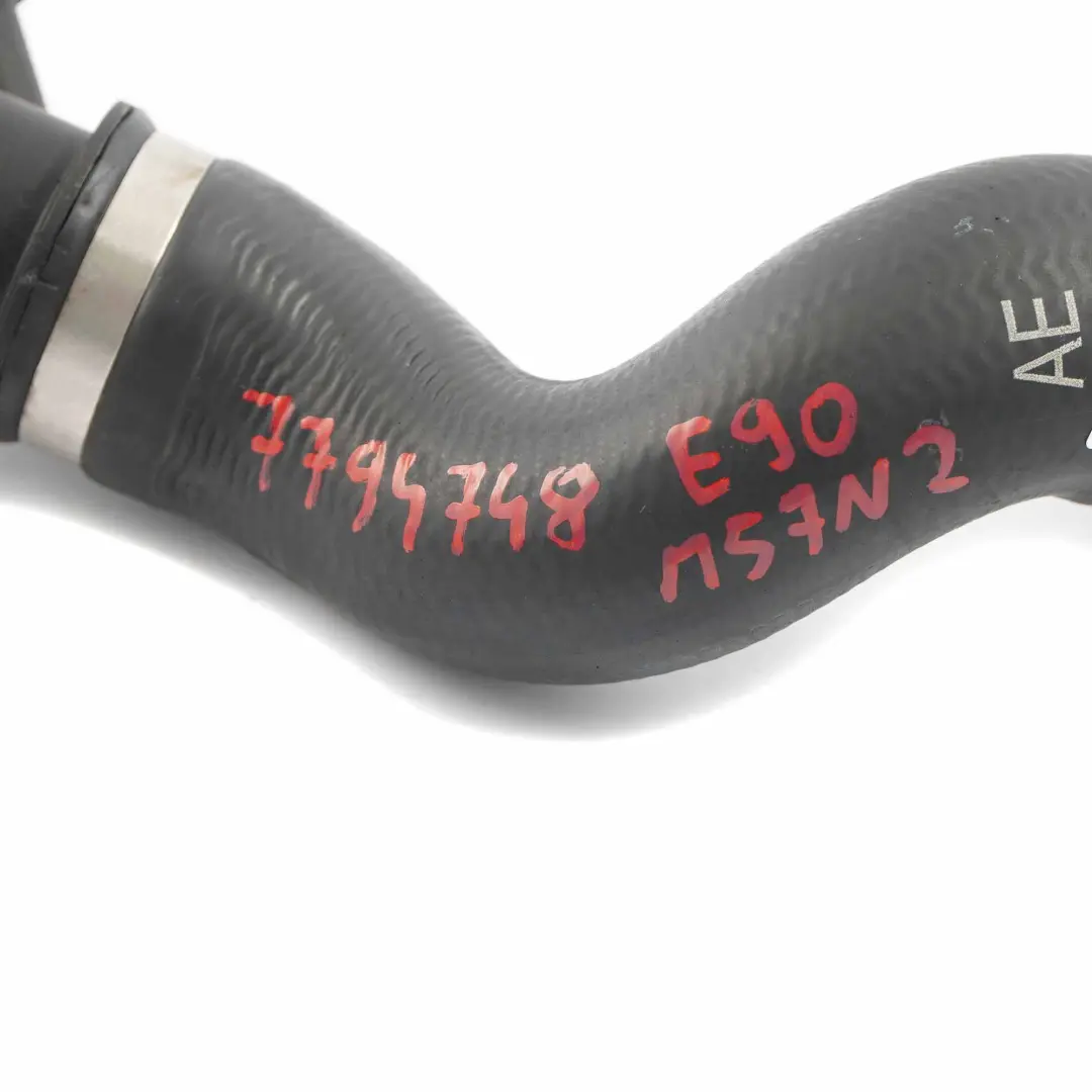 BMW 3 Serie E90 E91 E92 M57N2 Flexible bas du radiateur-pompe liq.ref - SKU 7794748 - Numéro de pièce 7794748