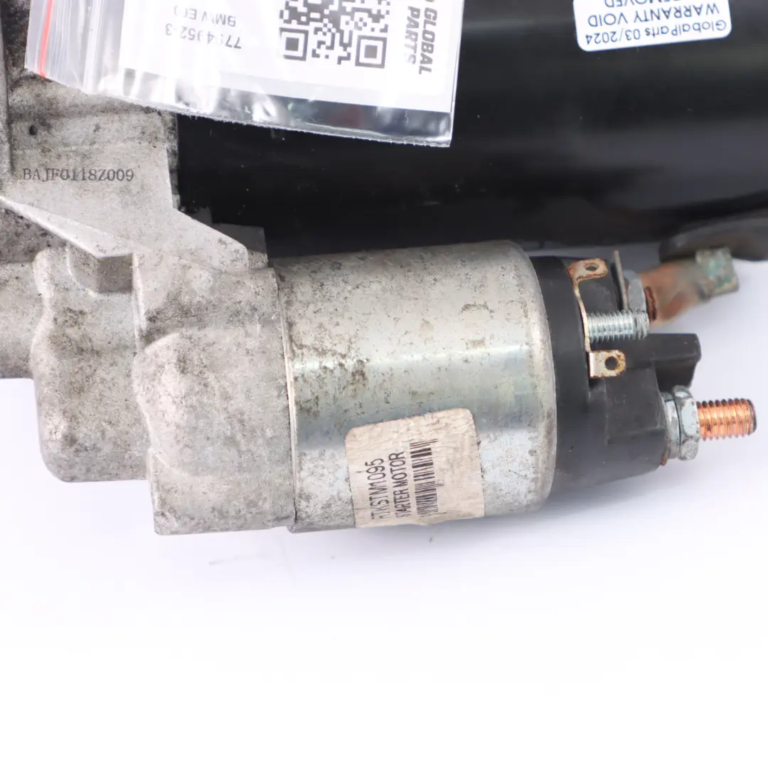 Starter BMW E60 M57 Engine Starter Motor 0986021230 to with Part number 7794952 Starter BMW E60 M57 Engine Starter Motor 0986021230 - SKU 7794952-3 - Part number 7794952