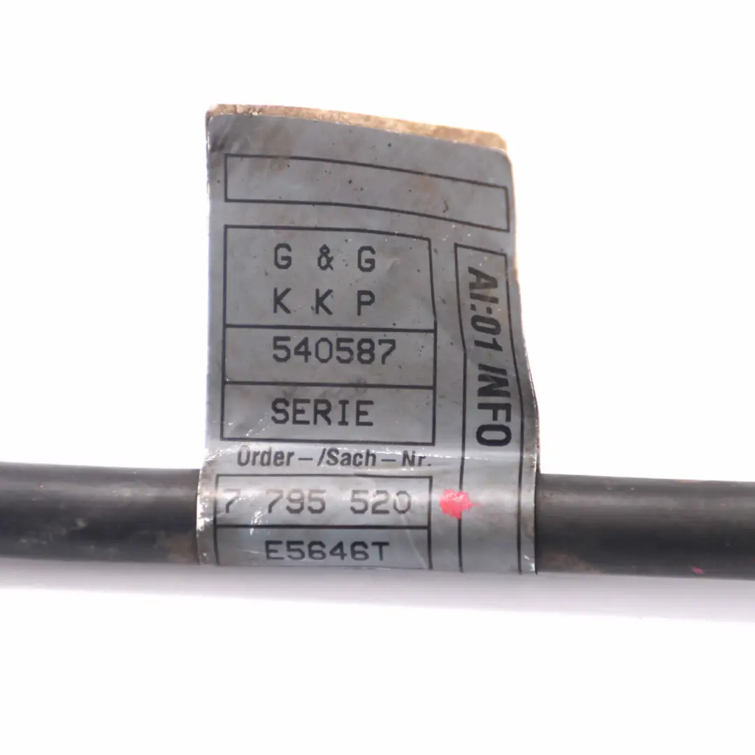 BMW E60 Przewód Kabel Uziemiający Uziemienie Przewód Akumulatora - SKU 7795520 - Numer Części 7795520