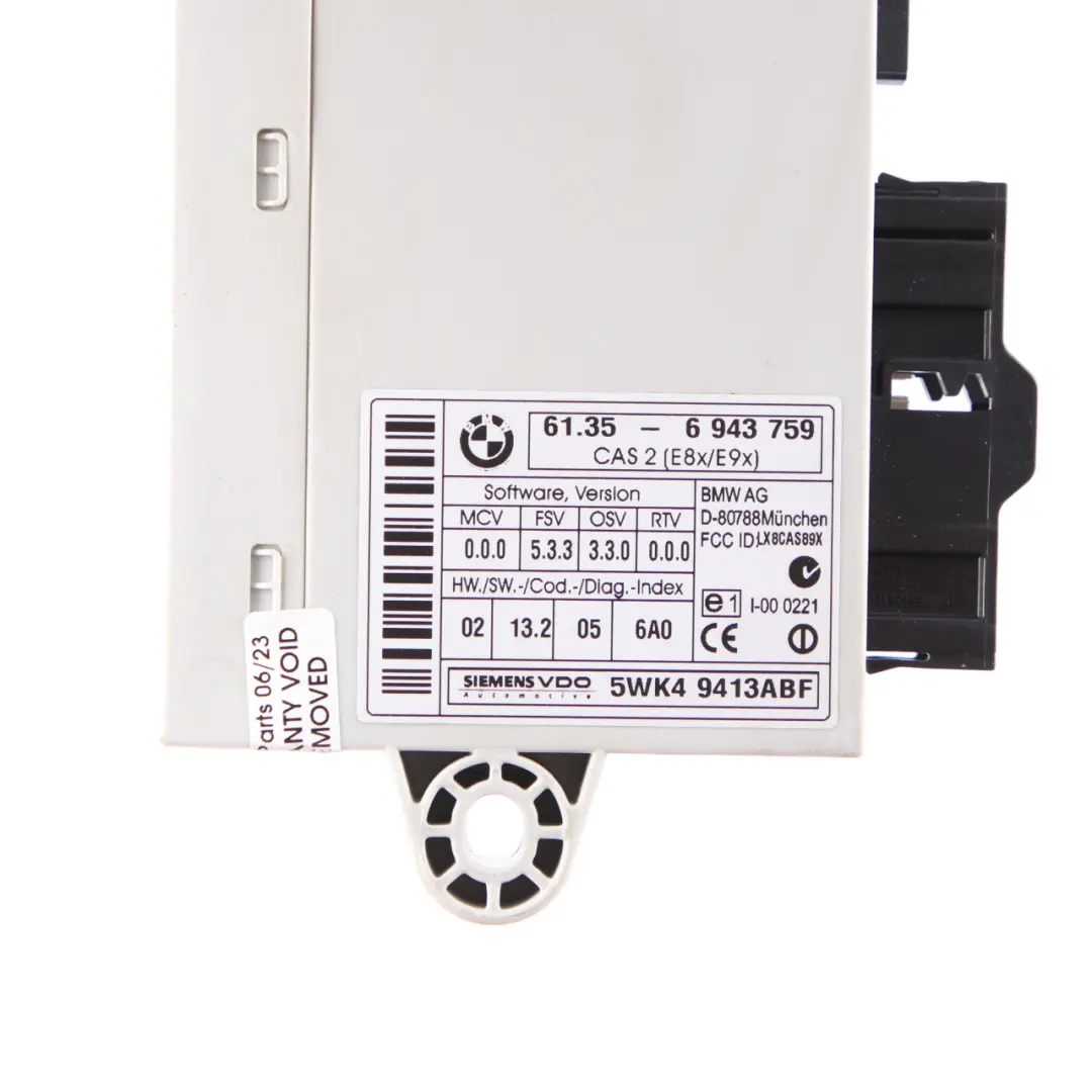 BMW E87 E90 E91 118d 318d M47N2 122HP Engine ECU Kit DDE CAS2 Key Manual - SKU 7795844-3 - Part number 7795844