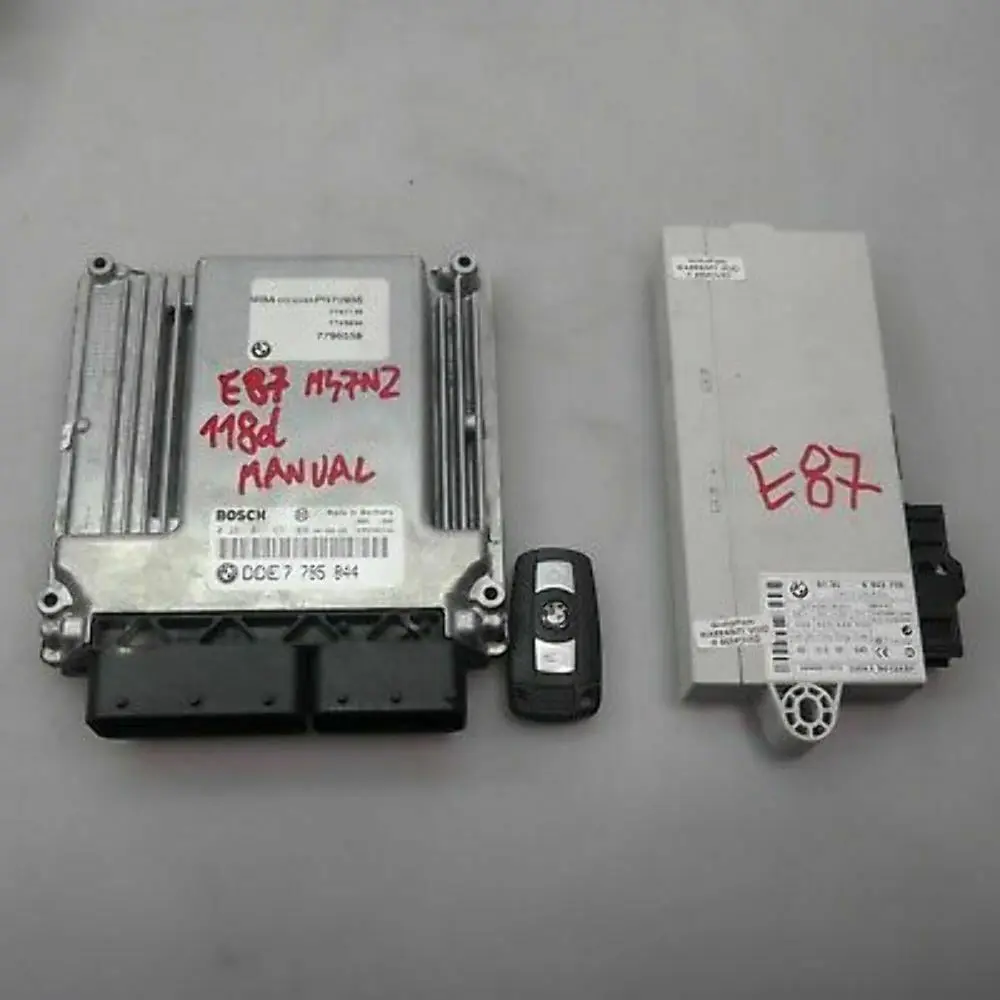 Motorsteuergerät DDE + CAS2 + Schlüssel 77958 für BMW 1 3 er E87 E90 E91 118d 318d mit Teilenummer 7795844 BMW 1 3 er E87 E90 E91 118d 318d Motorsteuergerät DDE + CAS2 + Schlüssel 77958 - SKU 7795844-4 - Teilenummer 7795844