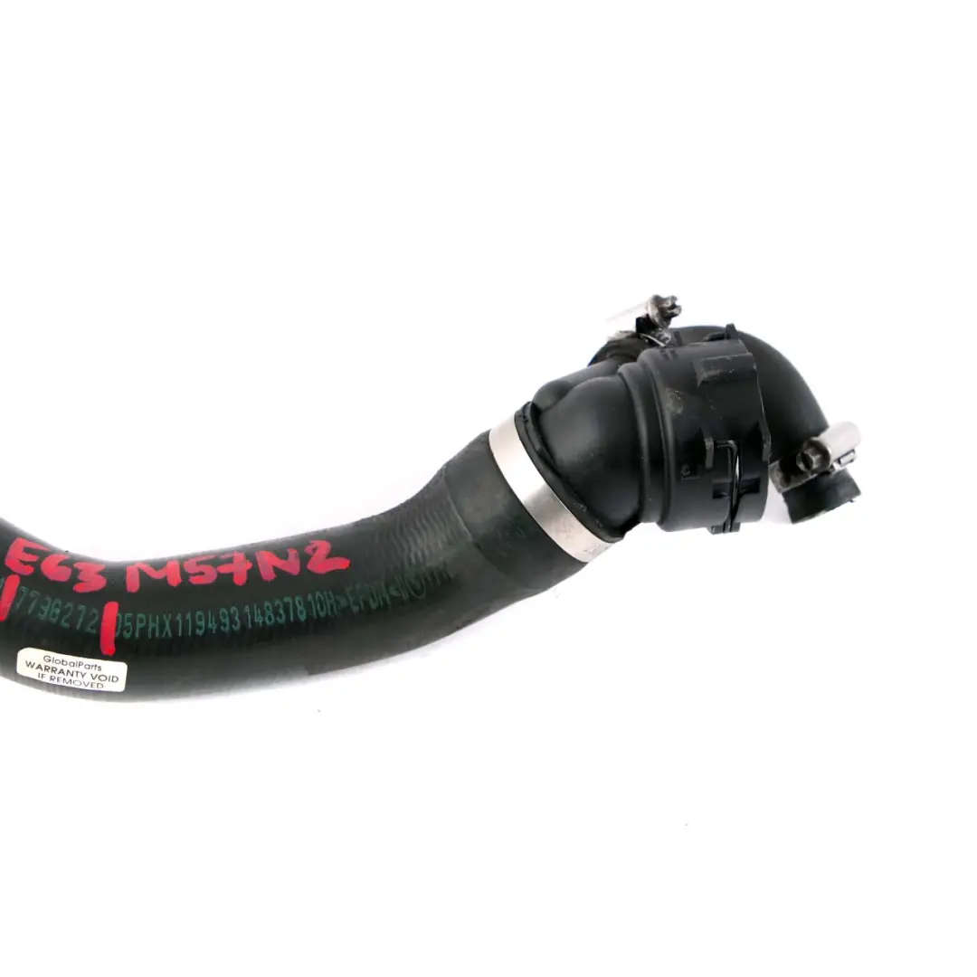 BMW E60 E61 E63 E64 LCI M57N2 Water Radiator Coolant Hose Pipe - SKU -7796272 - Part number 7796272