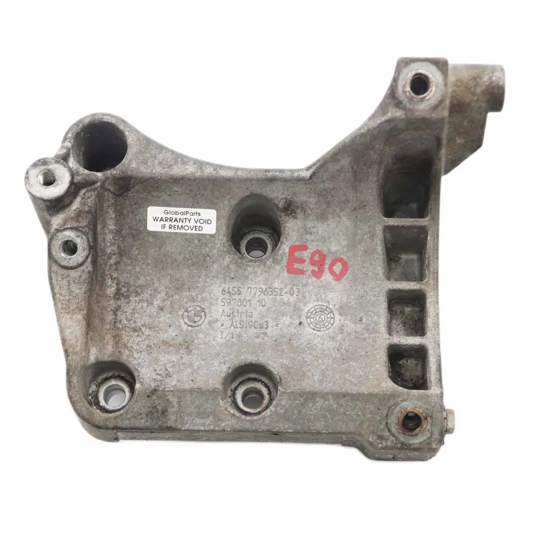 Supporto Compressore BMW E90 E91 E92 M57N2 Supporto Aria Condizionata per con numero di parte 7796352 Supporto Compressore BMW E90 E91 E92 M57N2 Supporto Aria Condizionata - SKU 7796352 - Numero di parte 7796352