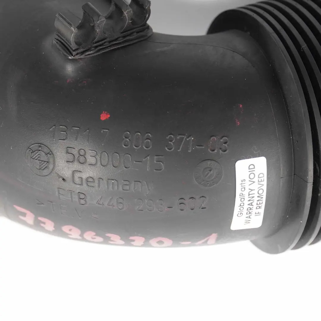 Air Intake Hose BMW E60 E90 LCI 335d 535d M57N2 Filtered Air Pipe - SKU 7796370-1 - Part number 7796370
