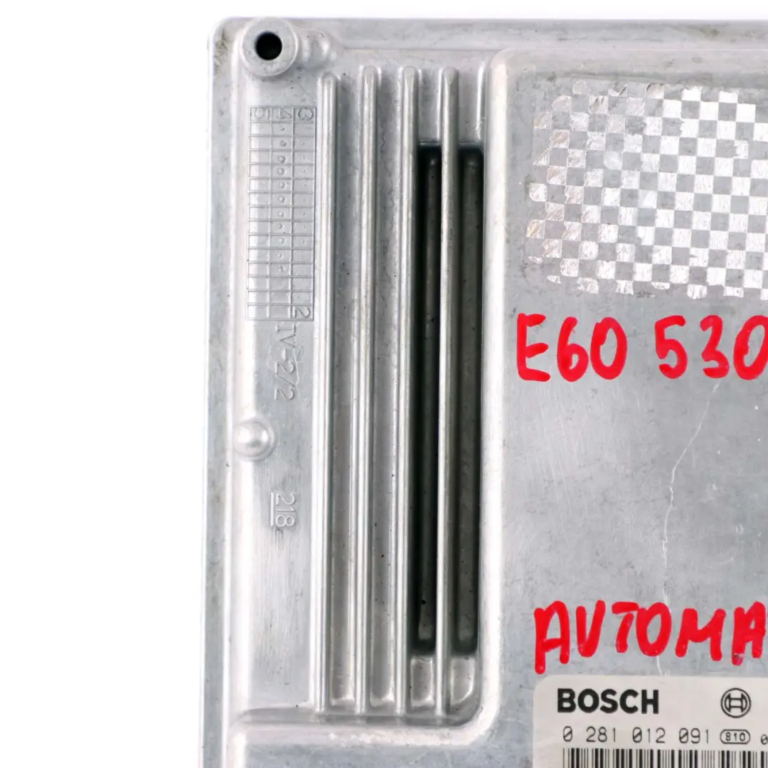 BMW 5 E60 E61 530d M57N 218HP ECU Control Unit DDE Module Automatic - SKU 7796637 - Part number 7796637
