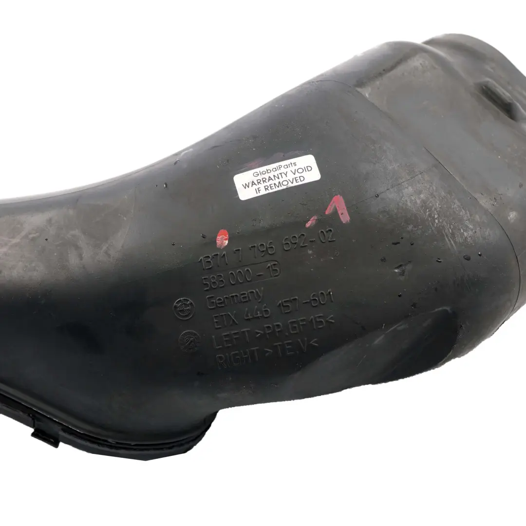 Tubo De admision De aire Silenciador Conducto para BMW E60 E61 Motor Diesel con número de pieza 7796692 BMW E60 E61 Motor Diesel Tubo De admision De aire Silenciador Conducto - SKU 7796692-1 - Número de pieza 7796692