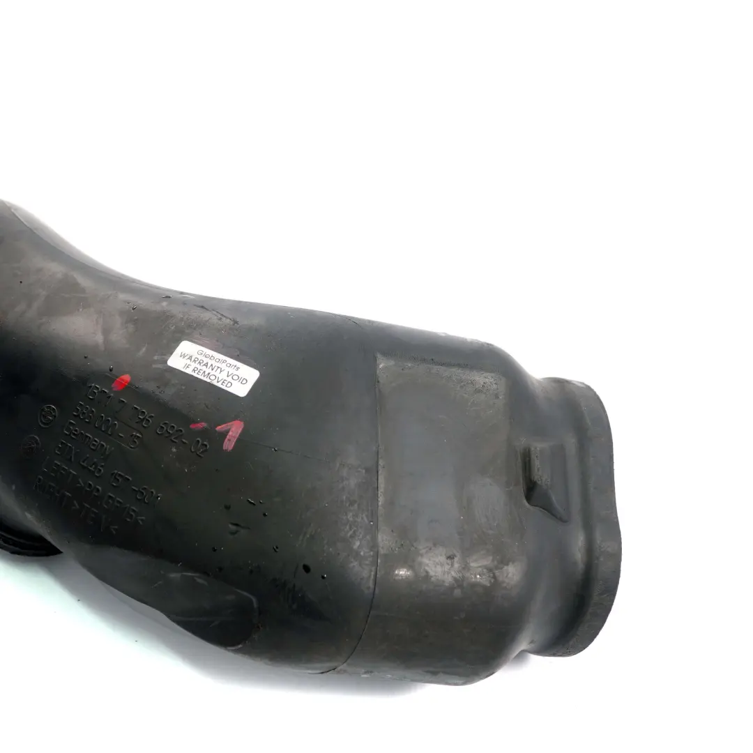 Motore Diesel Presa D'Aria Tubo Silenziatore Condotto per BMW E60 E61 con numero di parte 7796692 BMW E60 E61 Motore Diesel Presa D'Aria Tubo Silenziatore Condotto - SKU 7796692-1 - Numero di parte 7796692